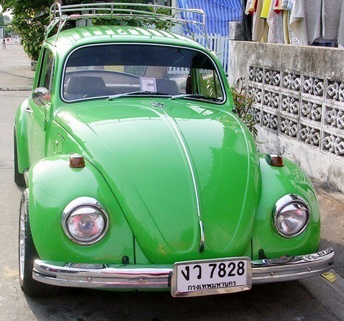ขายด่วนรถเต่า สีเขียว ราคาถูก สภาพสวยตกแต่งเรียบร้อย รูปที่ 1