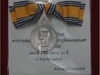 รูปย่อ ให้แลกเหรียญกษาปณ์ที่ระลึกทรงครองราชย์ 60 ปีแบบประดับแพรแถบเนื้อเงิน รูปที่2
