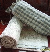 ขายผ้าห่มฝ้ายทอมือ จากกลุ่มแม่บ้าน รูปที่ 1