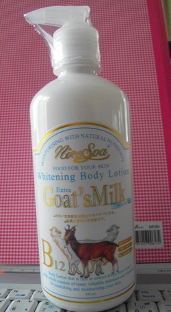 จำหน่ายโลชั่นน้ำนมแพะ  ทั้งส่งและปลีก  Whiterning Body Lotion  Goat รูปที่ 1
