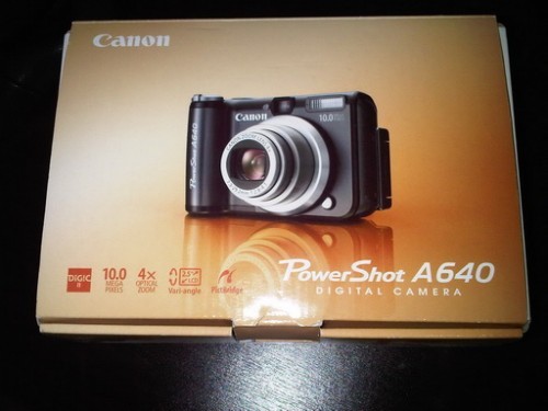 ขาย กล้อง Canon Powershot A640 สภาพดีค่ะ รูปที่ 1
