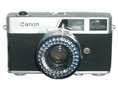ขาย  CANON CANONETกล้องฟิล์ม + เลนส์ CANON SE45 mm กระเป๋าหนังสีดำ สำหรับสวมหน้าเลนส์และบอดี้