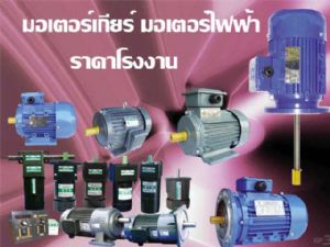 มอเตอร์เกียร์ มอเตอร์ไฟฟ้า มอเตอร์ปรับรอบ มอเตอร์ติดเบรค มอเตอร์ทดรอบ รูปที่ 1