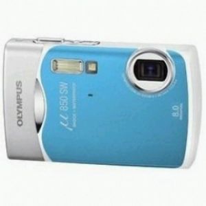ขายต่อกล้อง Olympus 850SW กันน้ำ + memory card 1GB และใบรับประกัน รูปที่ 1