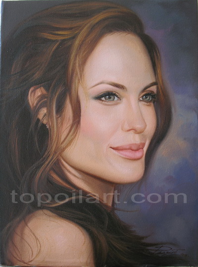 ภาพวาดของขวัญวันรับปริญญา,วันเกิด,วันแต่งงาน,ขึ้นบ้านใหม่,เกษียณอายุด้วยภาพวาดสีน้ำมันราคาพิเศษ รูปที่ 2