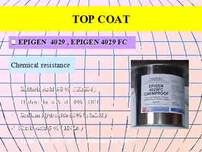 EPIGEN 4029 FC & 4029 EPOXYเซรามิคเคลือบผิวโลหะป้องกันการกัดกร่อนจากสนิมความ ชื้นน้ำเค็มเคมีที่รุนแรงได้ดี081-9218788 รูปที่ 3