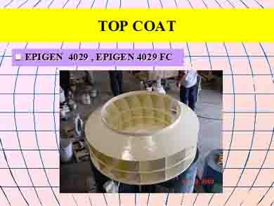 EPIGEN 4029 FC & 4029 EPOXYเซรามิคเคลือบผิวโลหะป้องกันการกัดกร่อนจากสนิมความ ชื้นน้ำเค็มเคมีที่รุนแรงได้ดี081-9218788 รูปที่ 4