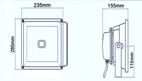 ขายส่งไฟ LED Floodlight 50w. รูปที่ 3