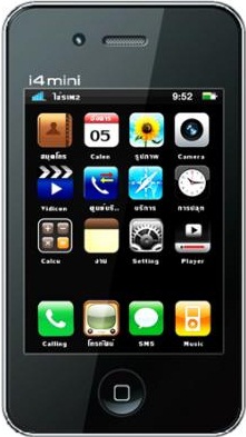 TWZ i4 mini T-ONE Mobile ทีดับบิวแซด 2ซิม ทัชโฟน ทีวี เน็ต msn facebook รูปที่ 1