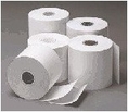 กระดาษม้วน 75x75 กระดาษเคมี 2 ชั้น กระดาษปอนด์ กระดาษความร้อน Thermal 80x80 สำหรับเครื่องพิมพ์สลิป