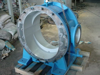 รับเคลือบปั้มทั้งเก่าและใหม่ทุกชนิดPUMP/TANK/TOWER TANKและงานเหล็กต่างๆพวกใบพัด,ปั้มดูดน้ำะรรมดา,ปั้มเคมี,ปั้มAbrasion รูปที่ 6