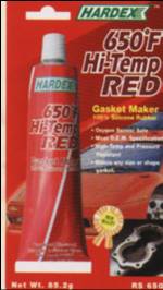 HARDEX HI TEMP REDซิลิโคนประเก็นเหลวชนิดสีแดงทนความร้อนสูงใช้ทำประเก็นได้ตามรูปแบบที่ต้องการแห้งเร็วสนใจติดต่อ.เกด081-9218788 รูปที่ 2