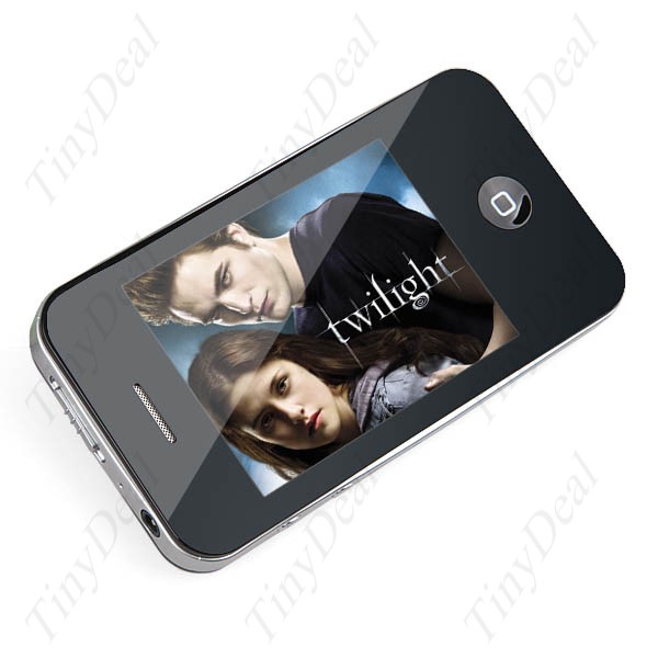 4GB เครื่องเล่น Mp3 Mp4 รูปทรง Iphone รุ่นใหม่ เพิ่มเมมโมรี่ได้อีกถึง 8GB(มีสีดำ และสีขาว) รูปที่ 3