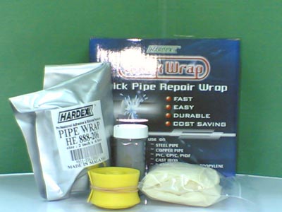 เทปซ่อมท่อฉุกเฉินRAPP-IT&HARDEX QUICK PIPE REPAIR WRAPเทปซ่อมท่อฉุกเฉินสามารถทนอุณหภูมิได้ทนเคมีได้ใช้ได้กับท่อหลายชนิด รูปที่ 3