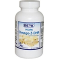 รับสั่งอาหารเสริม DEVA Vegan Omega-3 DHA derived from Algae, 90 Softgels จากสหรัฐอเมริกา  ราคาขวดละ 1760 บาท ค่าจัดส่งทั