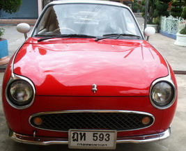 ขายรถ nissan figaro รุ่น limited สีแดงสุดสวย รูปที่ 1