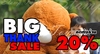 รูปย่อ เทศกาลของขวัญ BIG THANK SALE!! ลดทั้งร้าน 20% นำเข้าและจำหน่ายตุ๊กตาหมี,ตุ๊กตาหมีตัวใหญ่ ขนาด 1-2 เมตร คลิก! รูปที่3