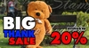 รูปย่อ เทศกาลของขวัญ BIG THANK SALE!! ลดทั้งร้าน 20% นำเข้าและจำหน่ายตุ๊กตาหมี,ตุ๊กตาหมีตัวใหญ่ ขนาด 1-2 เมตร คลิก! รูปที่4