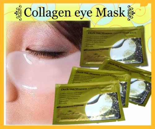 ขายส่ง ขายปลีก Crystal collagen eye mask set. คลอลาเจนมาร์คใต้ตา รูปที่ 1