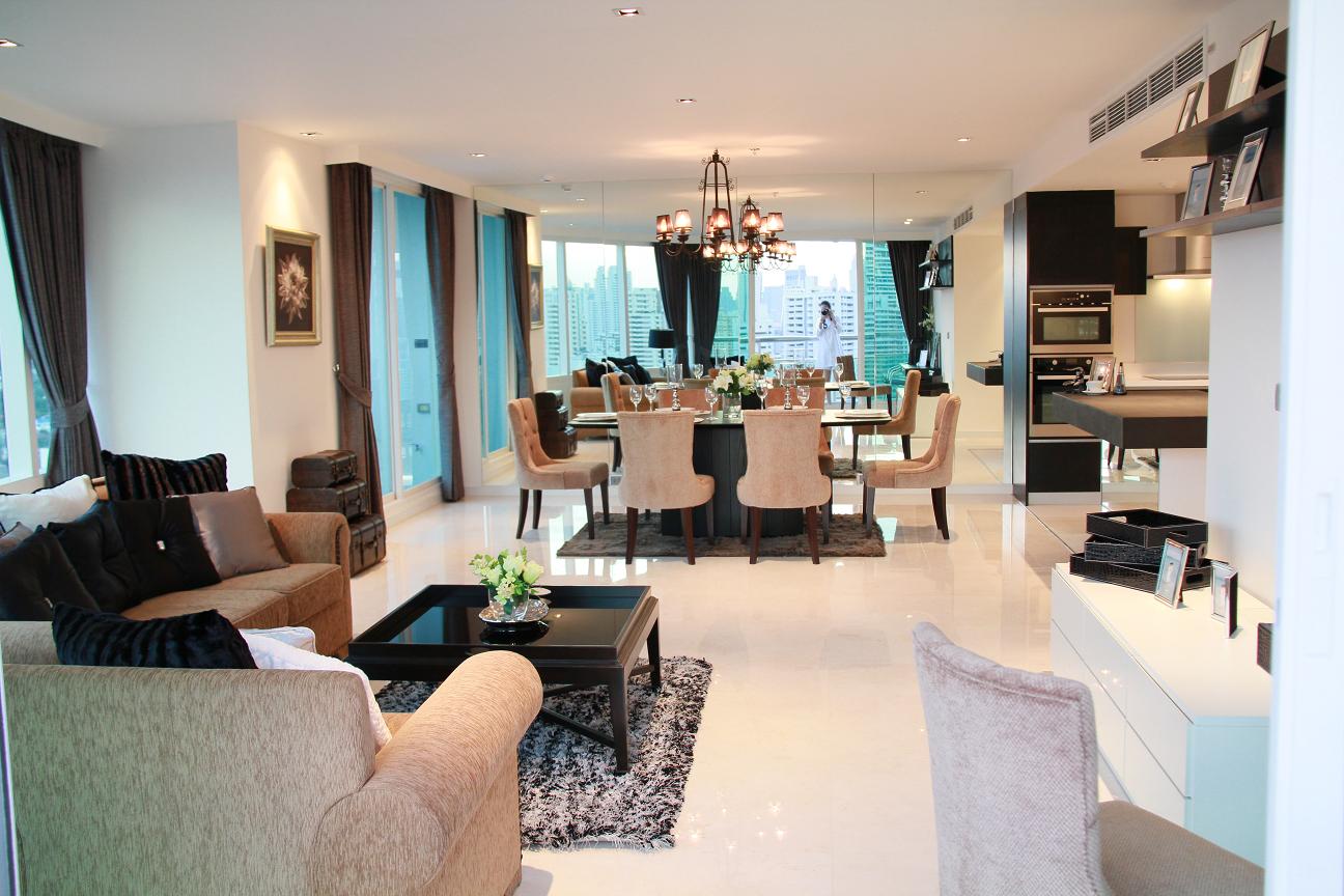 EIGHT Thonglor Residences For Sell 22 th.Foor 2 bedroom 3 Bath 139+30.99 sq.m.  รูปที่ 4
