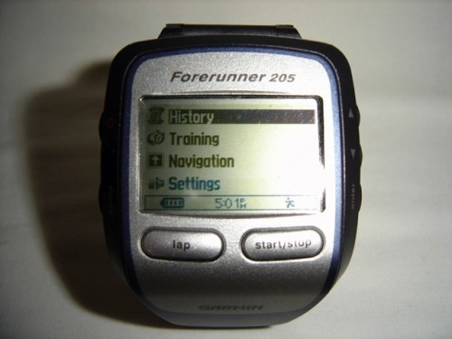 GPS Garmin Forerunner 205 รูปที่ 6