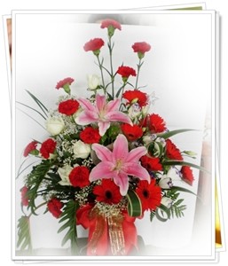พวงชมพู ดอกไม้สด รับจัดดอกไม้สด - แห้ง ทุกเทศกาล วาระพิเศษต่างๆ มาลัย กระเช้าของขวัญปีใหม่ ตะกร้าดอกไม้ รูปที่ 1
