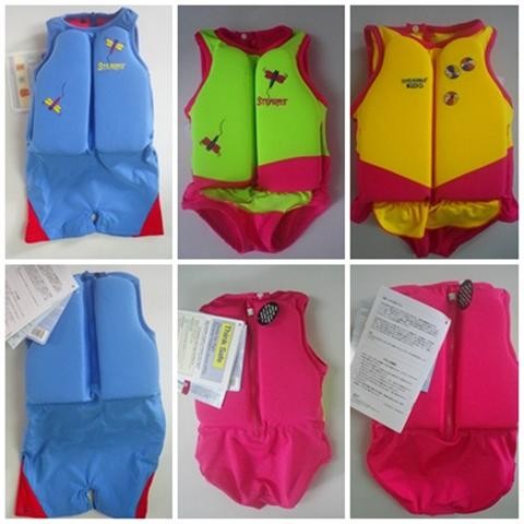Float Suit ชุดว่ายน้ำเด็กลอยน้ำได้ เป็นทั้ชุดว่ายน้าและชูชีพ นำเข้าจากญี่ปุ่น ราคาถูกมาๆ รูปที่ 1