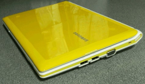 ขาย Netbook มือสอง สภาพ 100% ใช้เดือนเดียว Sumsung N148 Plus สีเหลือง ประกันศูนย์ 1 ปี รูปที่ 1