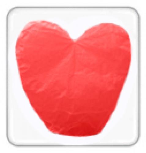 โคมลอยรูปหัวใจ จำหน่ายโคมลอยรูปหัวใจ รูปที่ 1