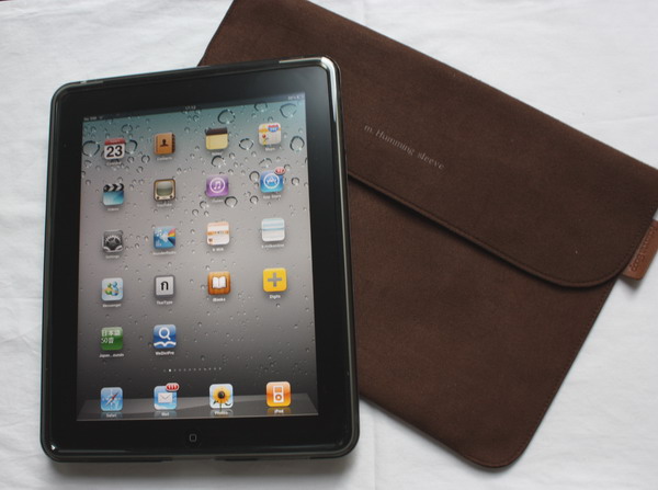 ซองหนังใส่ iPad,Case iPad ซองหนังชามัวร์ สวยๆ Humming sleeve by K-Milk รูปที่ 1