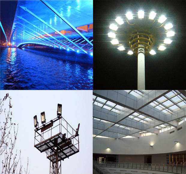 ขายส่งไฟส่องสนาม LED Floodlight 50w ราคา 1,400บาท รับประกัน 1ปีเต็ม รูปที่ 5