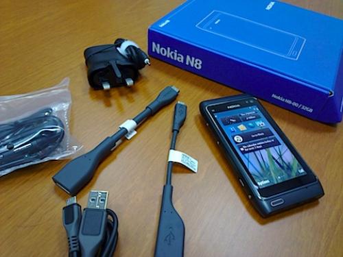ขาย Nokia N8 สภาพ 99เปอร์เซ็น  ใช้มา 2 เดือน รูปที่ 1