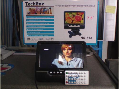 ขาย portable LCD TV 7.5 INCH มือ2 รูปที่ 1