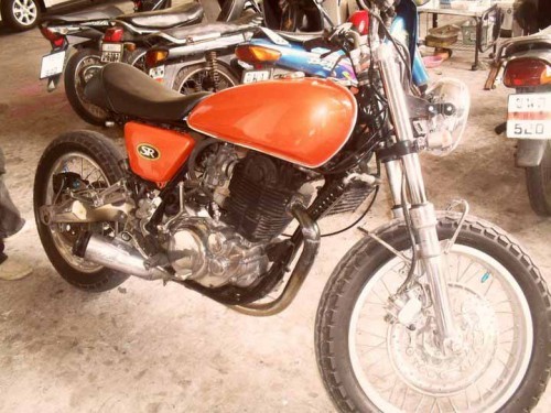 ขายด่วน yamaha sr 500 cc แนว Motad โหดๆเจ็บ รูปที่ 4