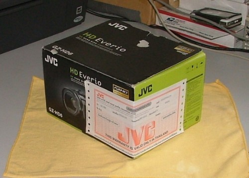 ขายกล้องวีดีโอ JVC GZ-HD6 ระบบFull HD ( ใหม่) กล้องมืออาชึพสำหรับมือสมัครเล่นมาใหม่แล้วครับ รูปที่ 1