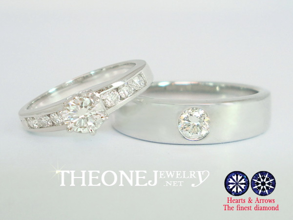 แหวนแต่งงาน แหวนหมั้น แหวนหมั้นเพชร แหวนคู่รัก  รูปที่ 1