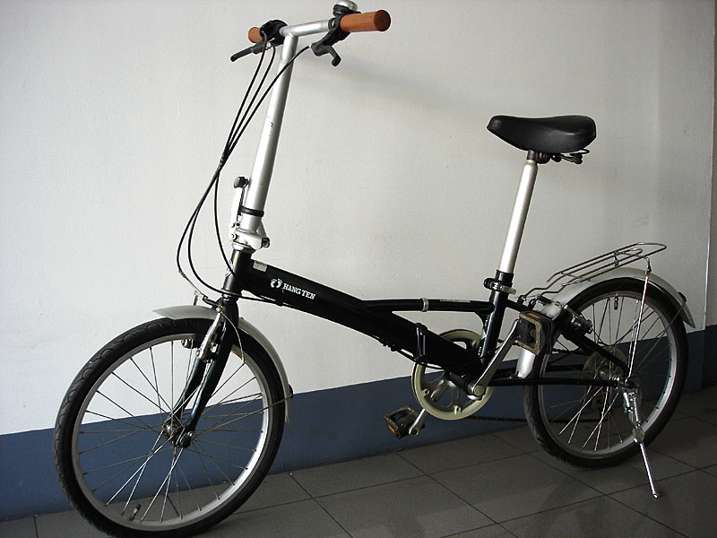 จักรยานพับได้โบราณมือสอง Hang Ten มีเกียร์สปีดหลัง รูปที่ 1
