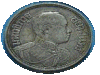 รูปย่อ เหรียญ 1 บาท สมัย ร.6 ช้างสามเศียร รูปที่1