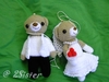 รูปย่อ ขายตุ๊กตาถัก หมีแต่งงาน คู่บ่าว - สาว  รูปที่6
