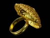 รูปย่อ แหวนทองโบราณ 100กว่าปี ทองแท้ๆจากอินเดีย เพชรแท้น้ำดี โดดเด่น !! แกะลวดลายโบราณ ละเอียดมาก รูปที่3