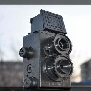 กล้อง Lomo Gakken flex 35mm twin lens reflex DIY Kit  รูปที่ 1