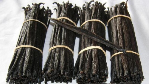 ขายฝักวานิลลา เกรดAA ความยาวตั้งแต่15-20cm (วานิลลา,ฝักวานิลลา, ก้านวนิลา,vanilla beans รูปที่ 1