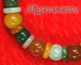 Multicolor Myanmar Jade Bracelet 
