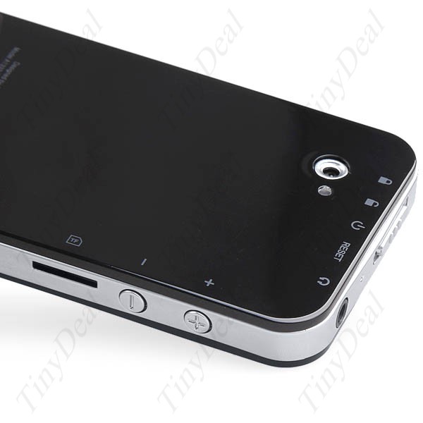 4GB เครื่องเล่น Mp3 Mp4 รูปทรง Iphone รุ่นใหม่ เพิ่มเมมโมรี่ได้อีกถึง 8GB(มีสีดำ และสีขาว) รูปที่ 7