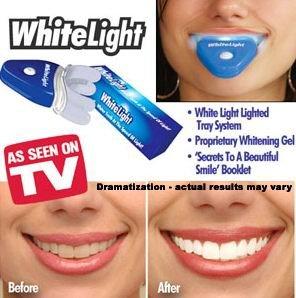 White Light ชุดฟอกฟันขาว สามารถฟอกฟันให้ขาวสวยภายในเวลาอันสั้นเพียง 5นาทีต่อวันเท่านั้น  รูปที่ 1