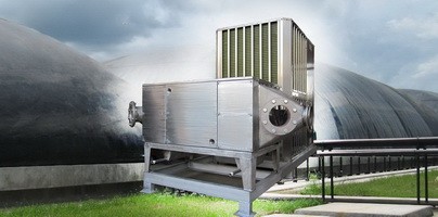 เครื่องลดความชื้นไบโอแก๊ส ( Biogas Dehumidifier System) รูปที่ 1