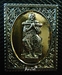 รูปย่อ เหรียญแสตมป์ ลพ.โต วัดอินทร รุ่นฉลองอุโบสถ ปี 37 รูปที่1
