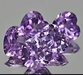 รูปย่อ พลอยอเมทิสต์สีม่วง (Purple Amethyst ) 5.35 กะรัต 5 เม็ด รูปที่2
