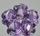 รูปย่อ พลอยอเมทิสต์สีม่วง (Purple Amethyst ) 5.35 กะรัต 5 เม็ด รูปที่3