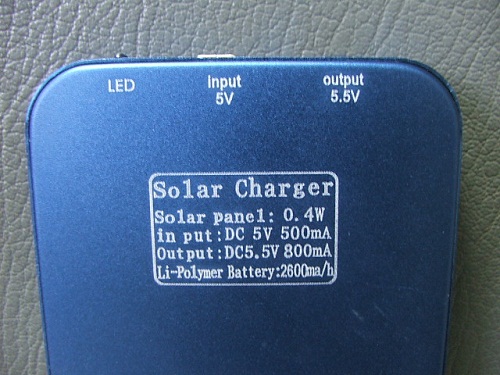 แสงอาทิตย์ชาร์ตแบตทั้งGPS และโทรศัพท์จาก(Solar Charger)+สายชาร์ทปลาหมึก   รูปที่ 6
